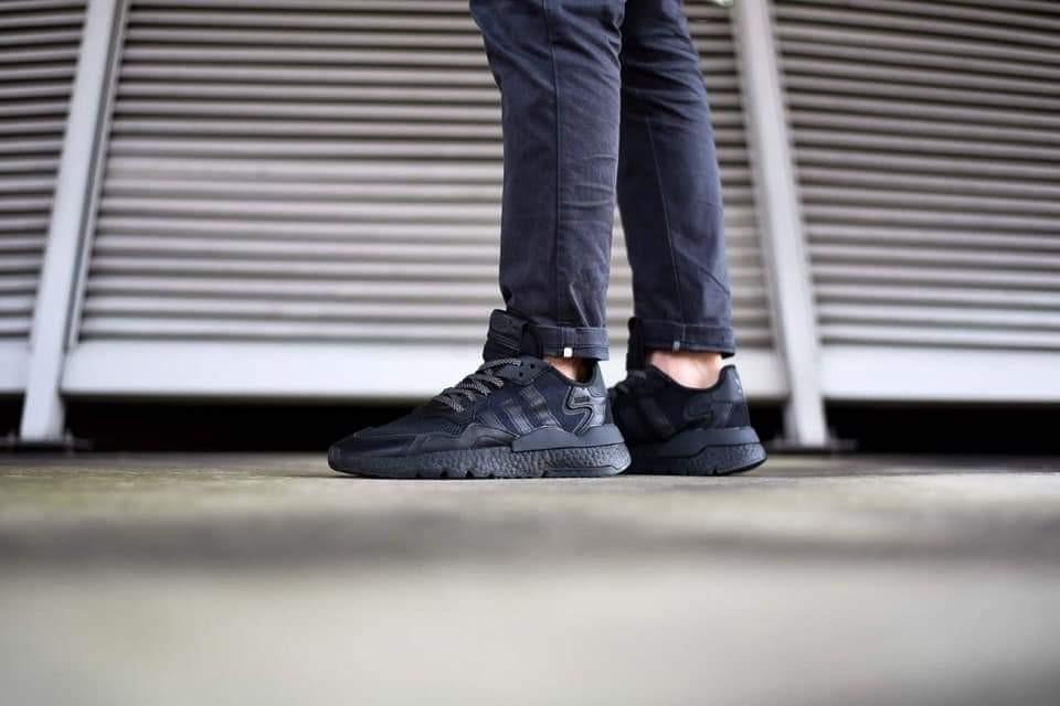 ADIDAS NITE JOGGER (TRIPLE BLACK) BRAND 