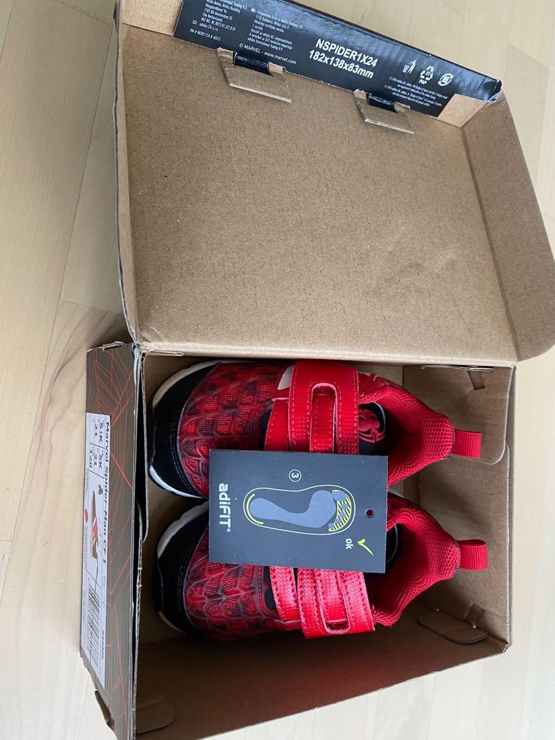 Adidas Toddler SpiderMan shoes (612 mths), Babies & Kids, Babies