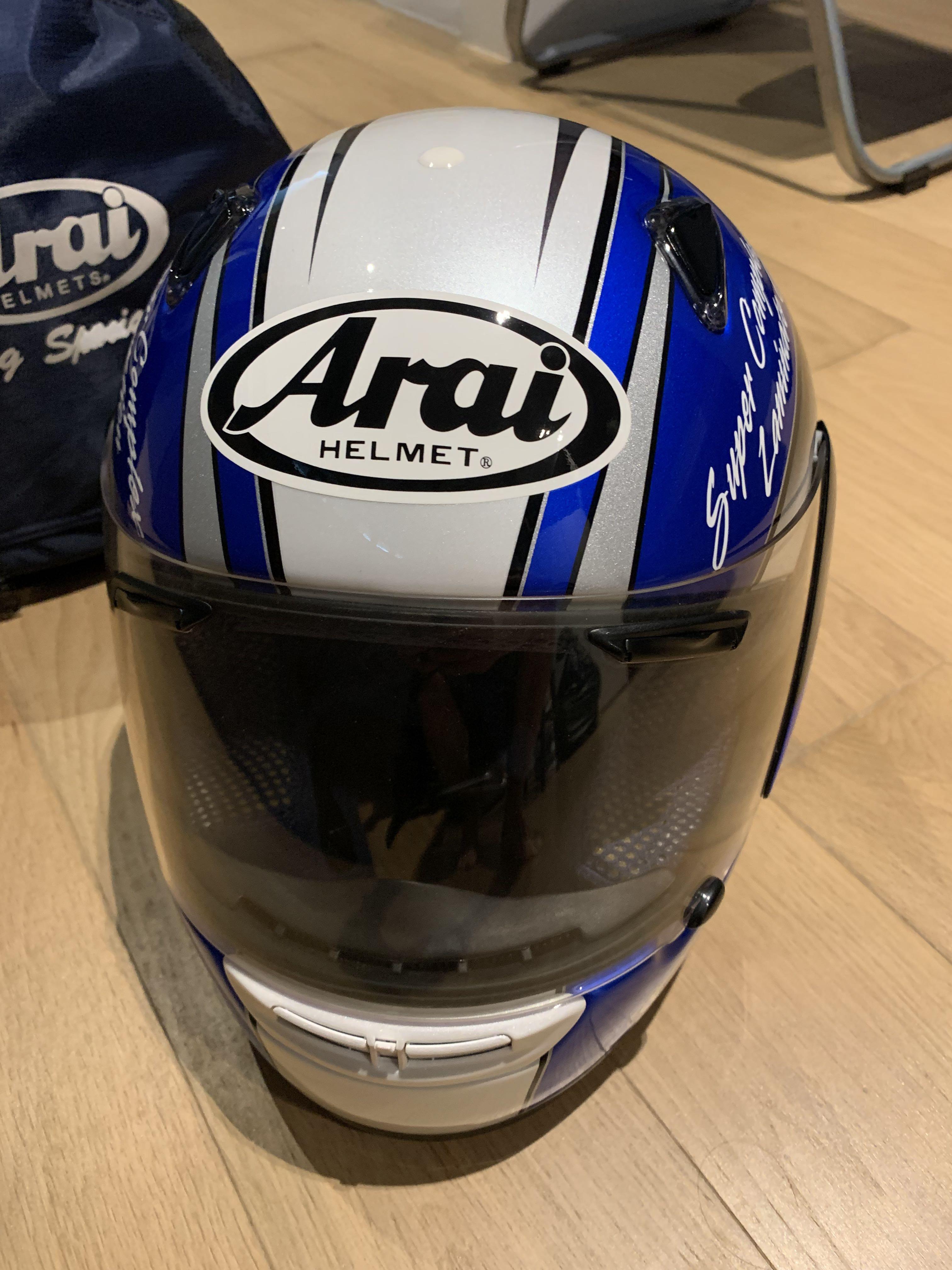 Arai Full Face Helmet Kids Size, Motorcycles, Motorcycle Accessories on Carousell