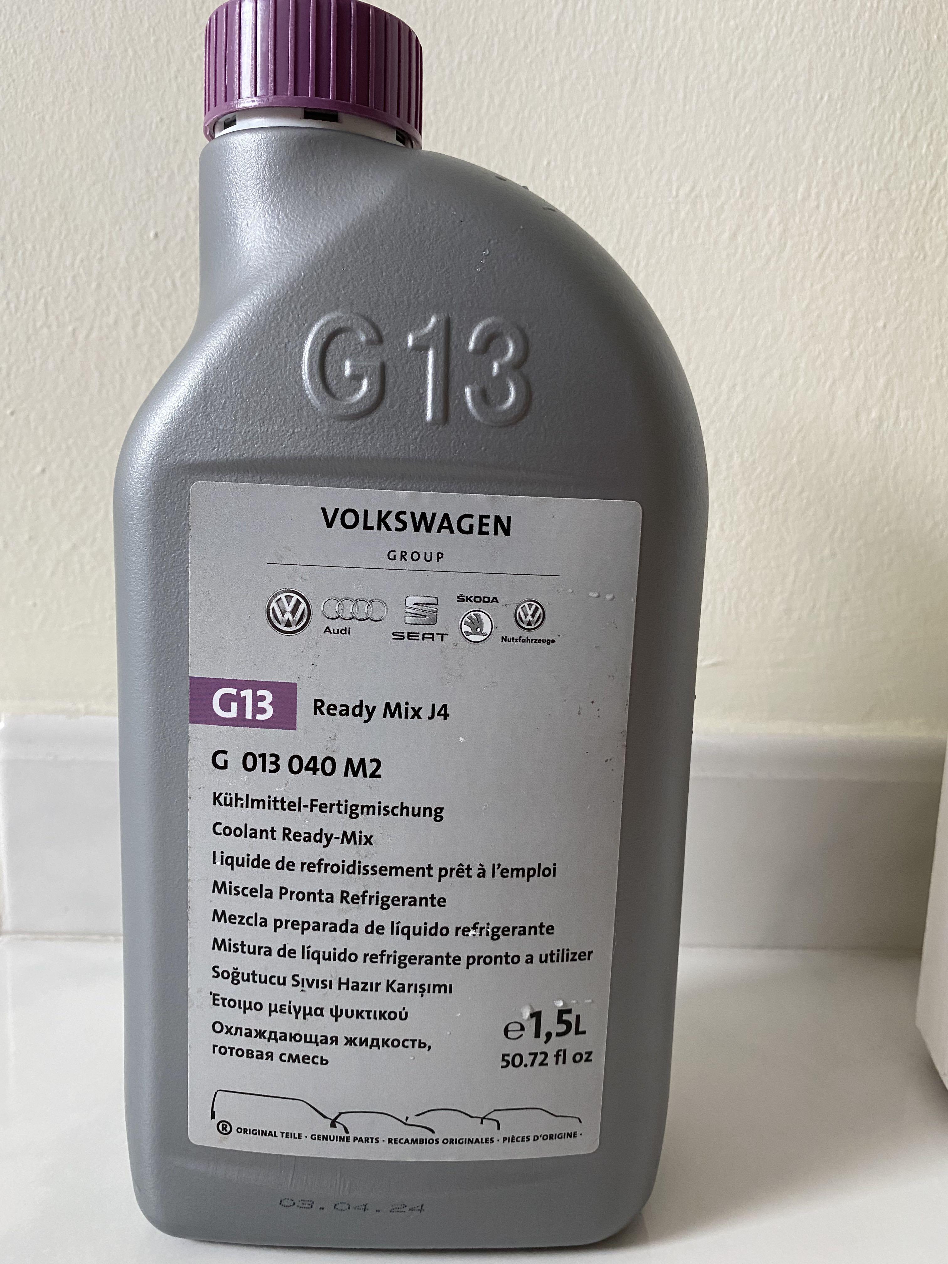 Audi/VW G13 Coolant, Car Accessories, Accessories on Carousell
