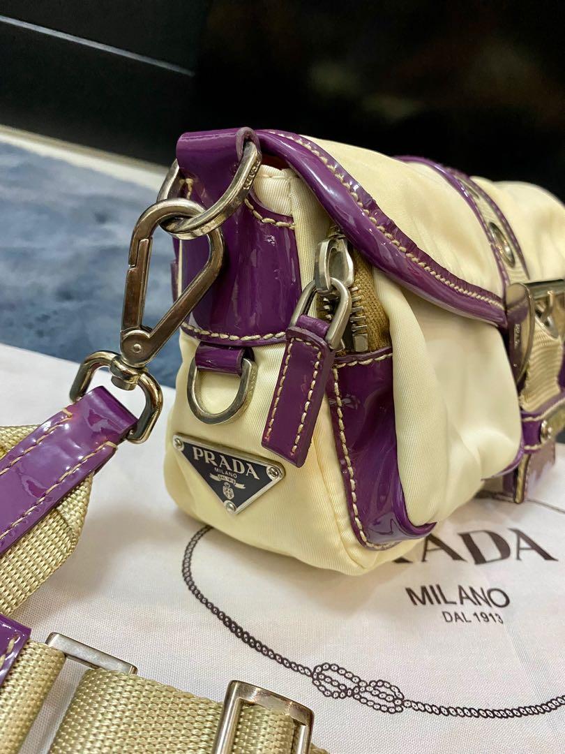 Authentic Prada Nylon Flap Shoulder Bag, Luxury, Bags & Wallets on