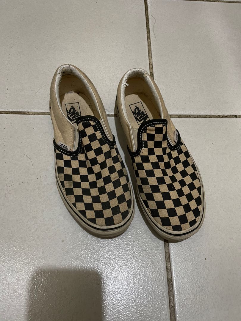checkered original vans