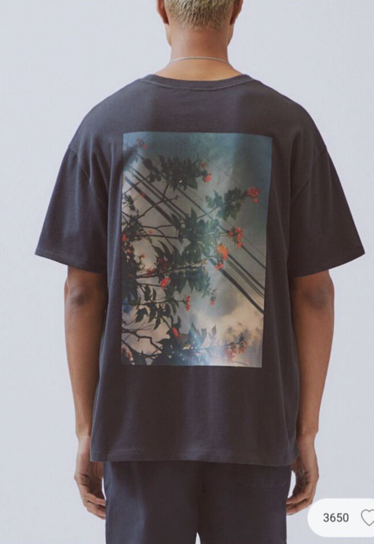 fear of god floral tee