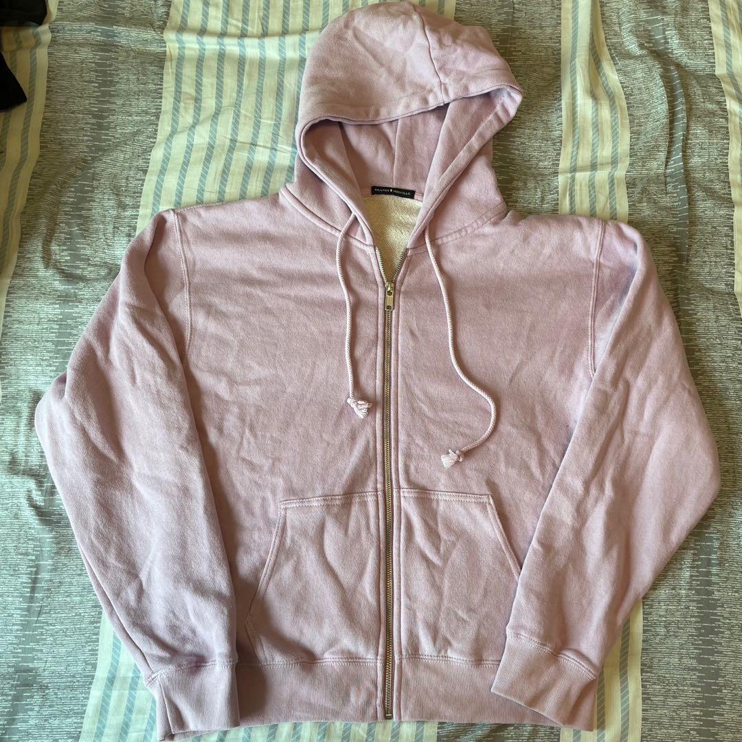 brandy melville carla hoodie purple regular fit Carousell