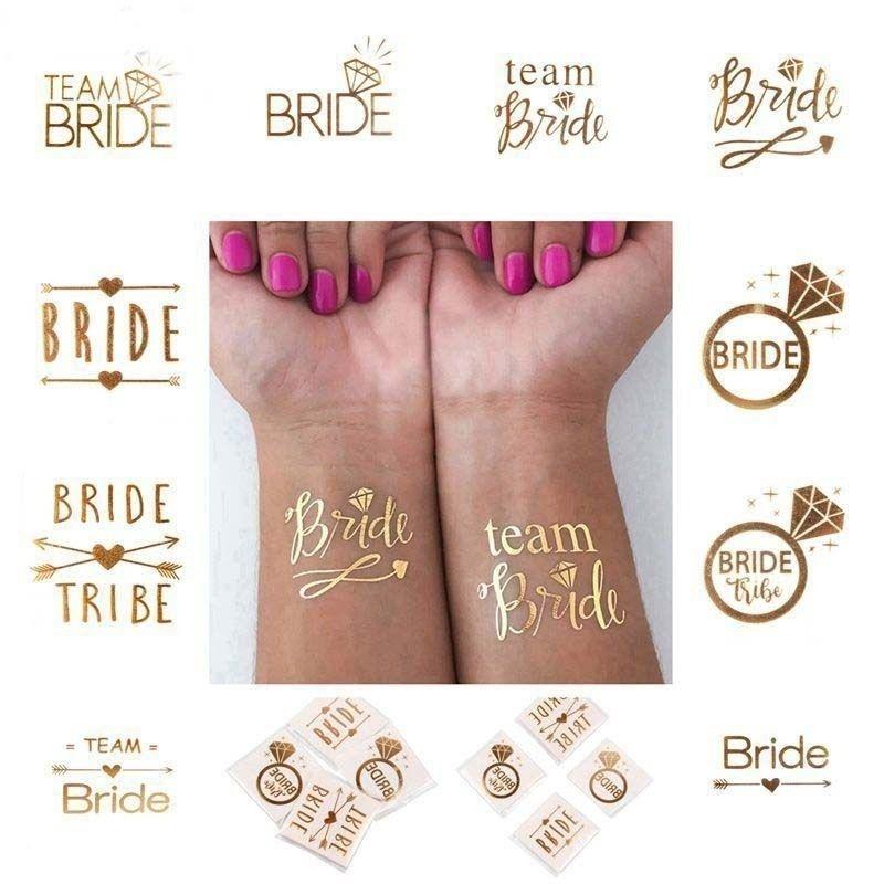Hen & Stag Do Party Favours - Bride Tribe & Groomsman Squad Transfer Tattoos  | eBay