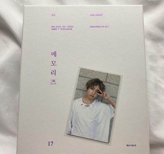 BTS MEMORIES 2017 BLU RAY WITH TAEHYUNG PC, Hobbies & Toys 