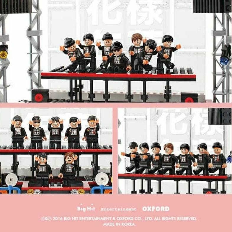 BTS x OXFORD COLLABORATION HYYH LIVE ON STAGE LEGO