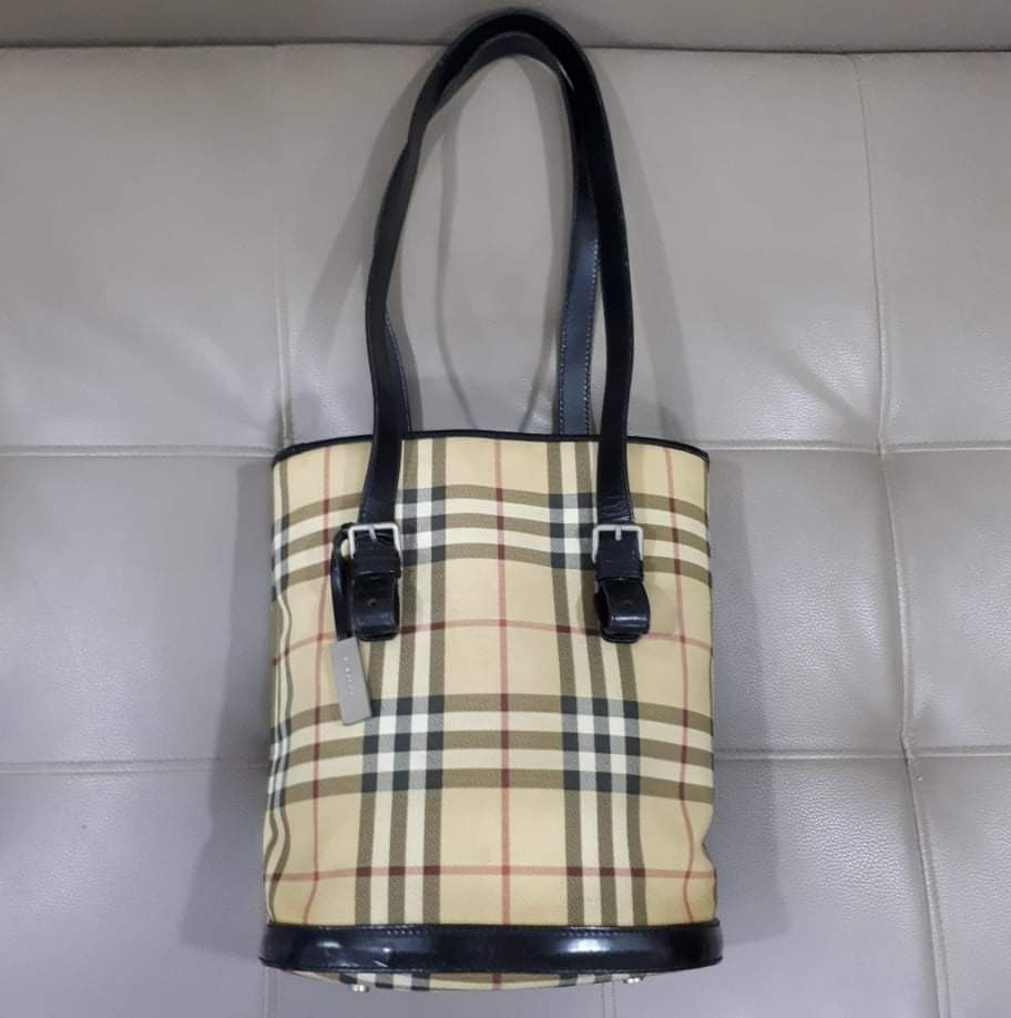 burberry bucket tote