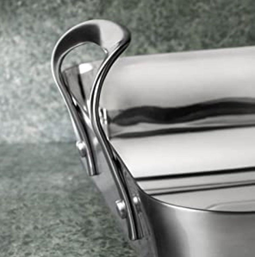 Calphalon Contemporary 16 Stainless Steel Roasting Pan Tray with Rack Furniture Home Living Kitchenware Tableware Cookware Accessories on Carousell
