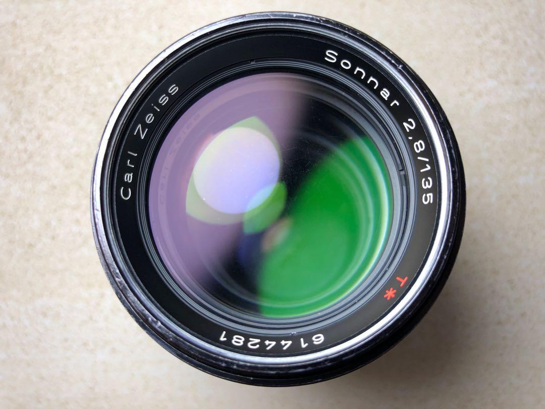 CONTAX Carl Zeiss Sonnar 135mm F2.8 - レンズ(単焦点)