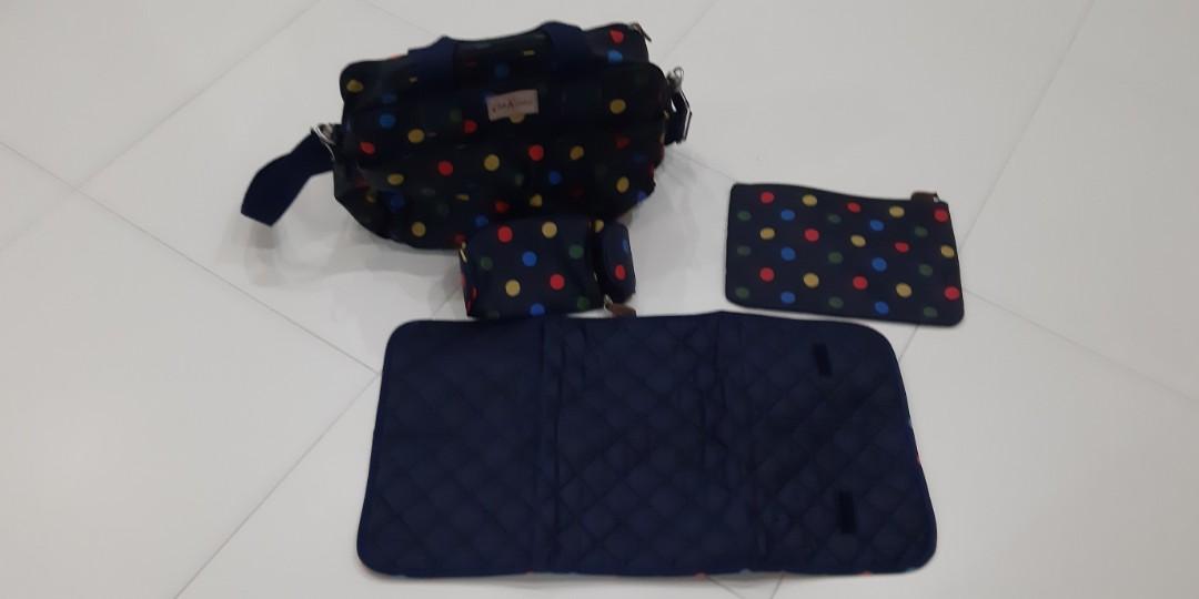 Cath kidston button spot changing bag online