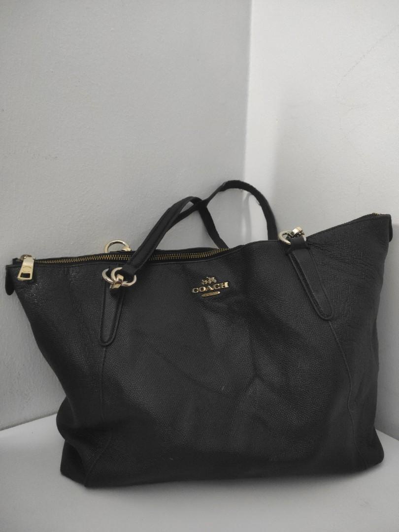 Coach black ava tote new arrivals