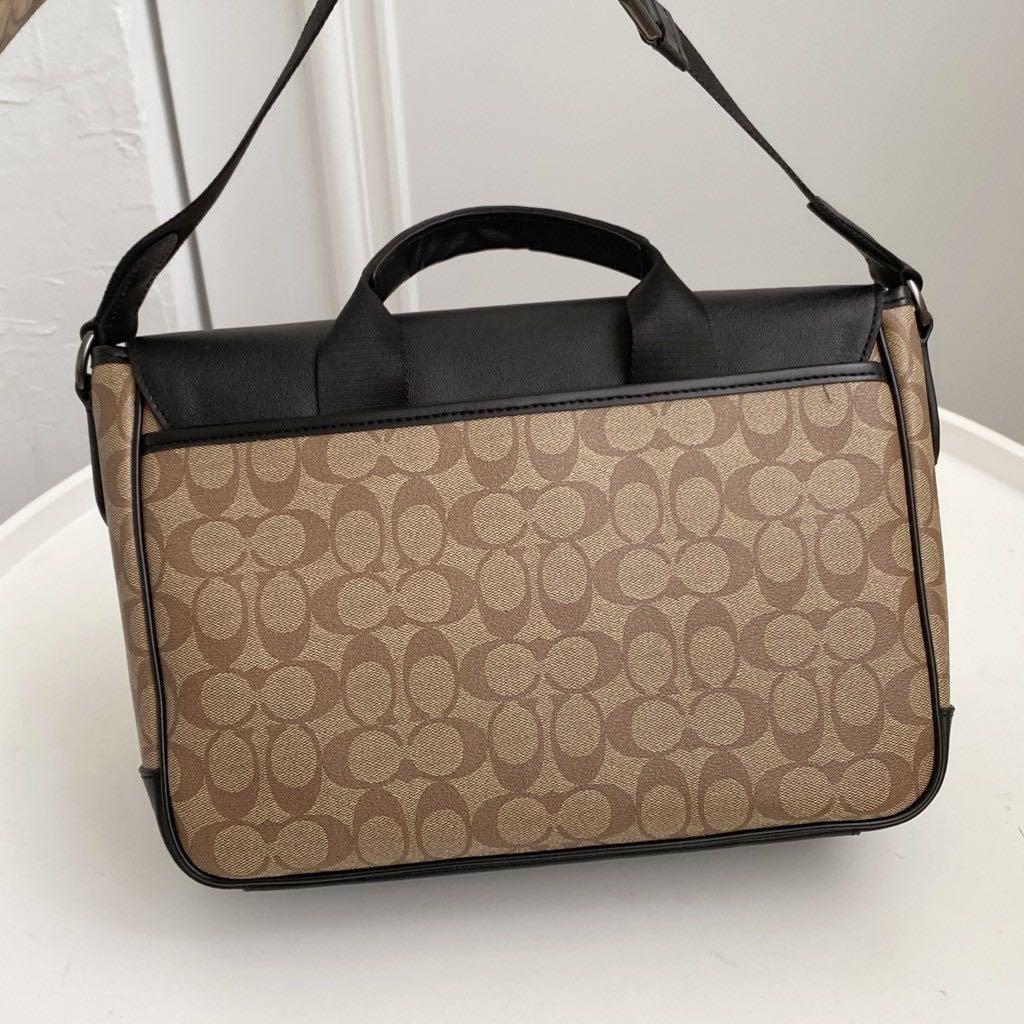 Coach Track Messenger Bag, Men's Fashion, Bags, Sling Bags on Carousell