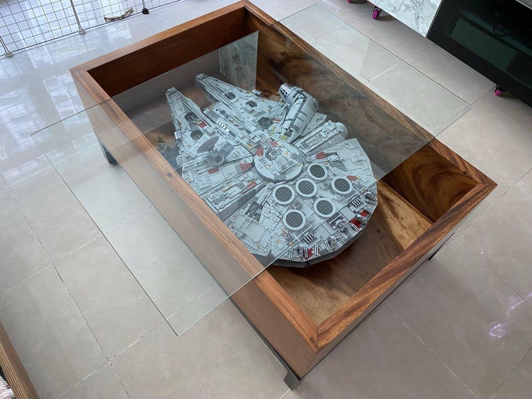Coffee table with Millennium Falcon 75192 Furniture Home