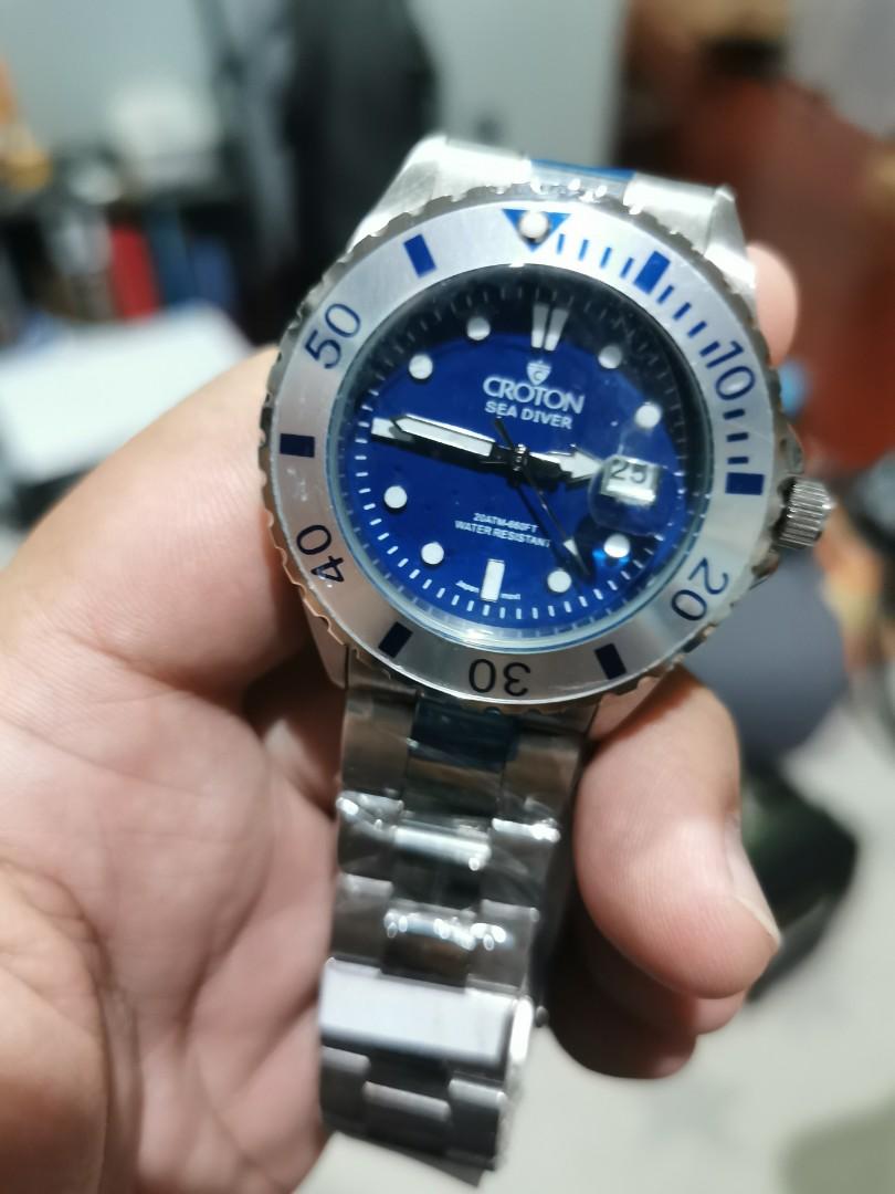 Croton Sea Diver, Luxury, Watches on Carousell