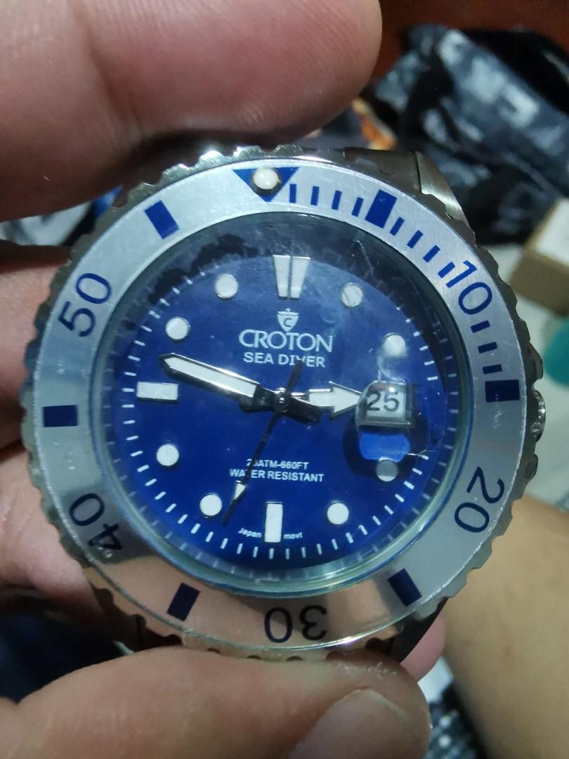 Croton Sea Diver, Luxury, Watches on Carousell