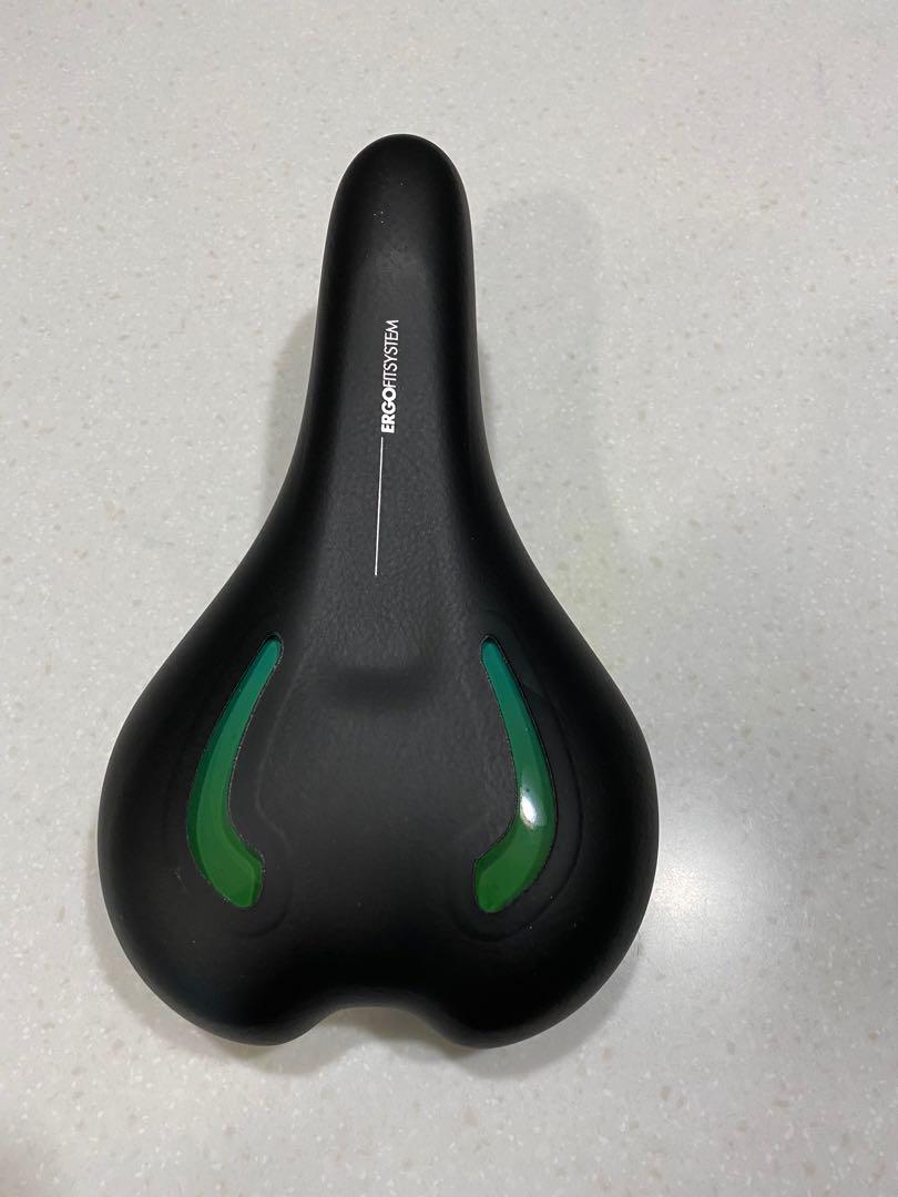 Brand new BTWIN Gel Saddle bicycle seat from Decathlon Sports Equipment Bicycles Parts Parts Accessories on Carousell