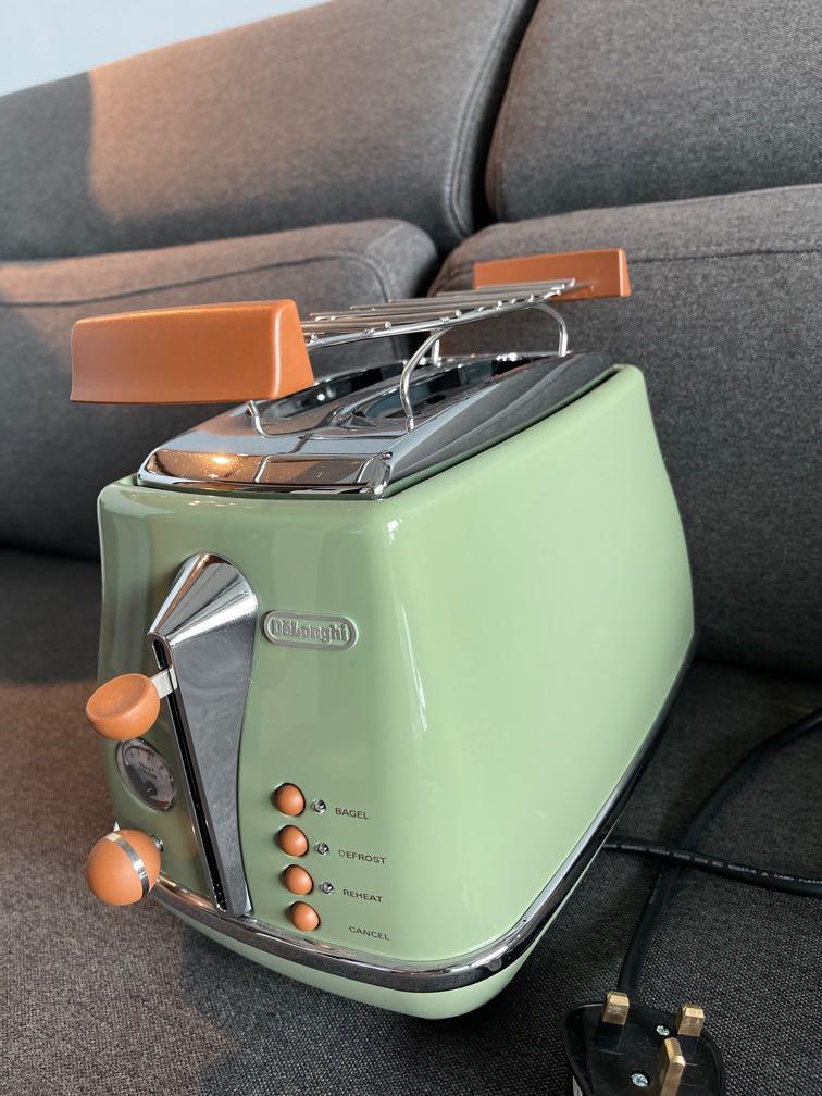 DeLonghi Icona Vintage Toaster (Green), TV & Home Appliances, Kitchen