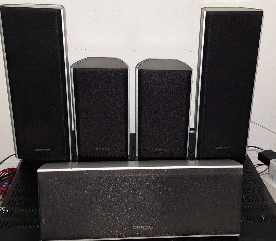 Denon AVR1912 with ONKYO speakers, Audio, Soundbars, Speakers