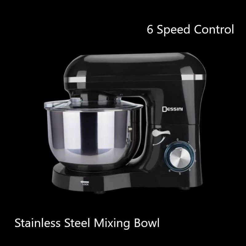 Dessini Stand Mixer 6.5Liter Stainless Steel Bowl Easy Operate with 6