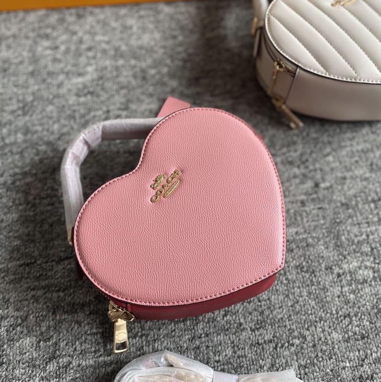 Coach quilted heart bag unboxing! 🖤 