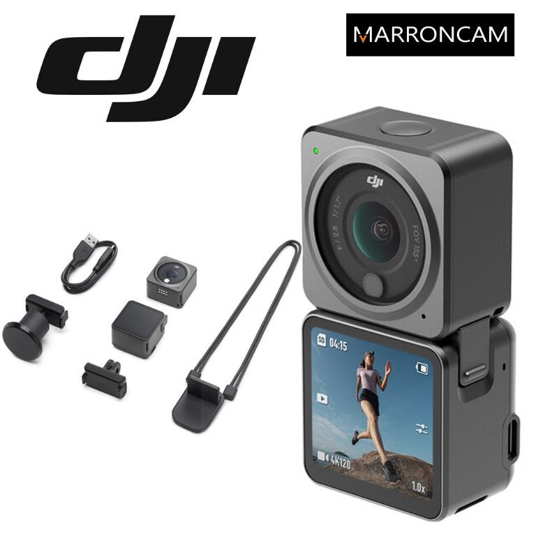 DJI Action 2 Dual-Screen Combo, Photography, Drones on Carousell