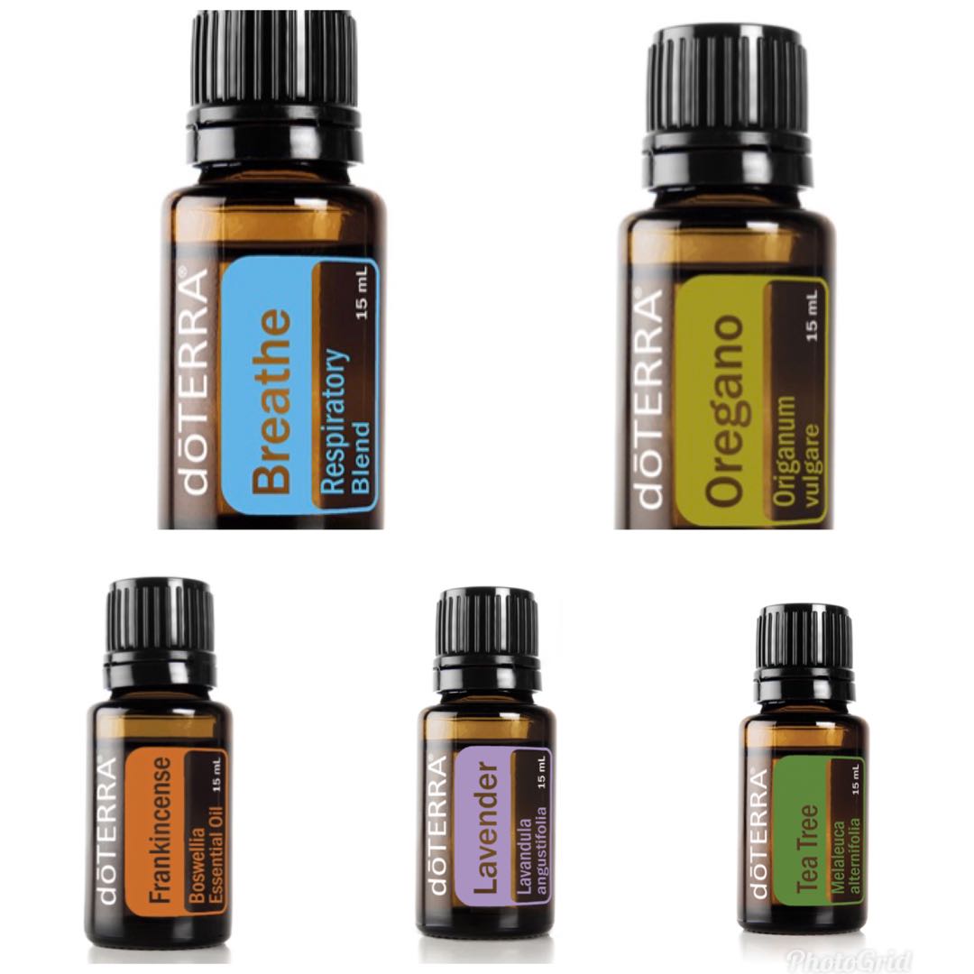 Essential oil blend for flu, cough, fever, reflux, phlegm, Health