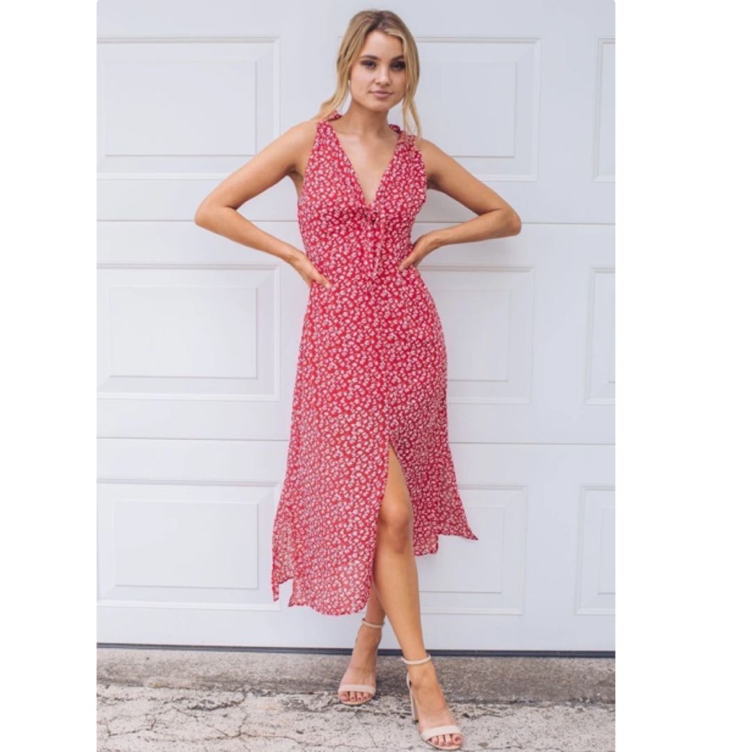 Aje esther deals wrap dress