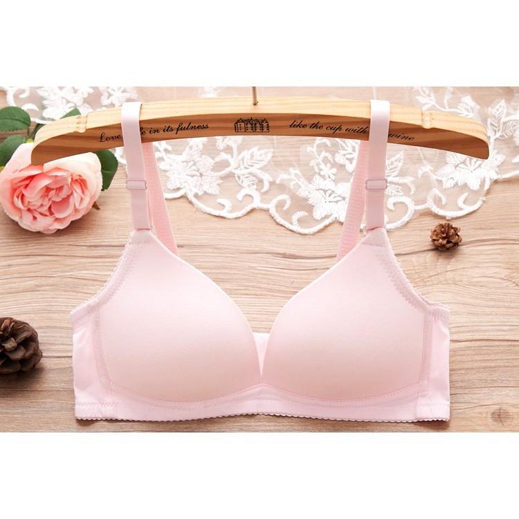 Cheap Women Seamless Bra Sexy No Wire Push Up Underwear Girls Students  Breathable Thin 12 Colors Bras