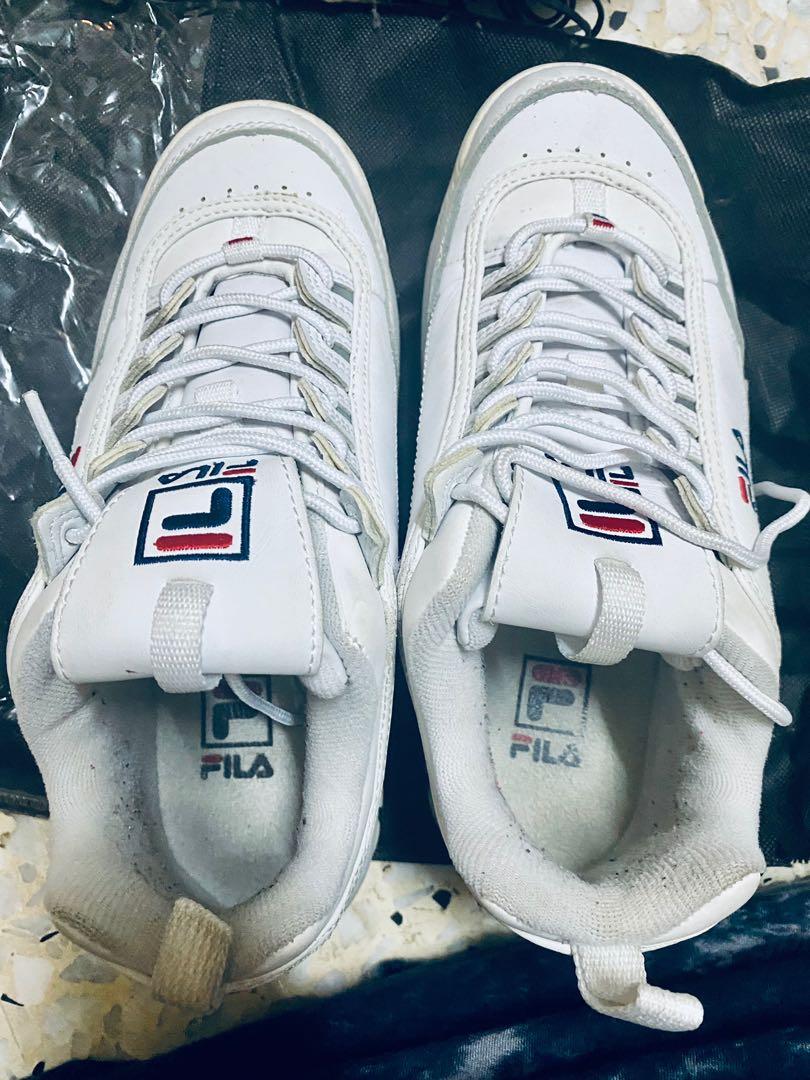 Fila sales shoes size
