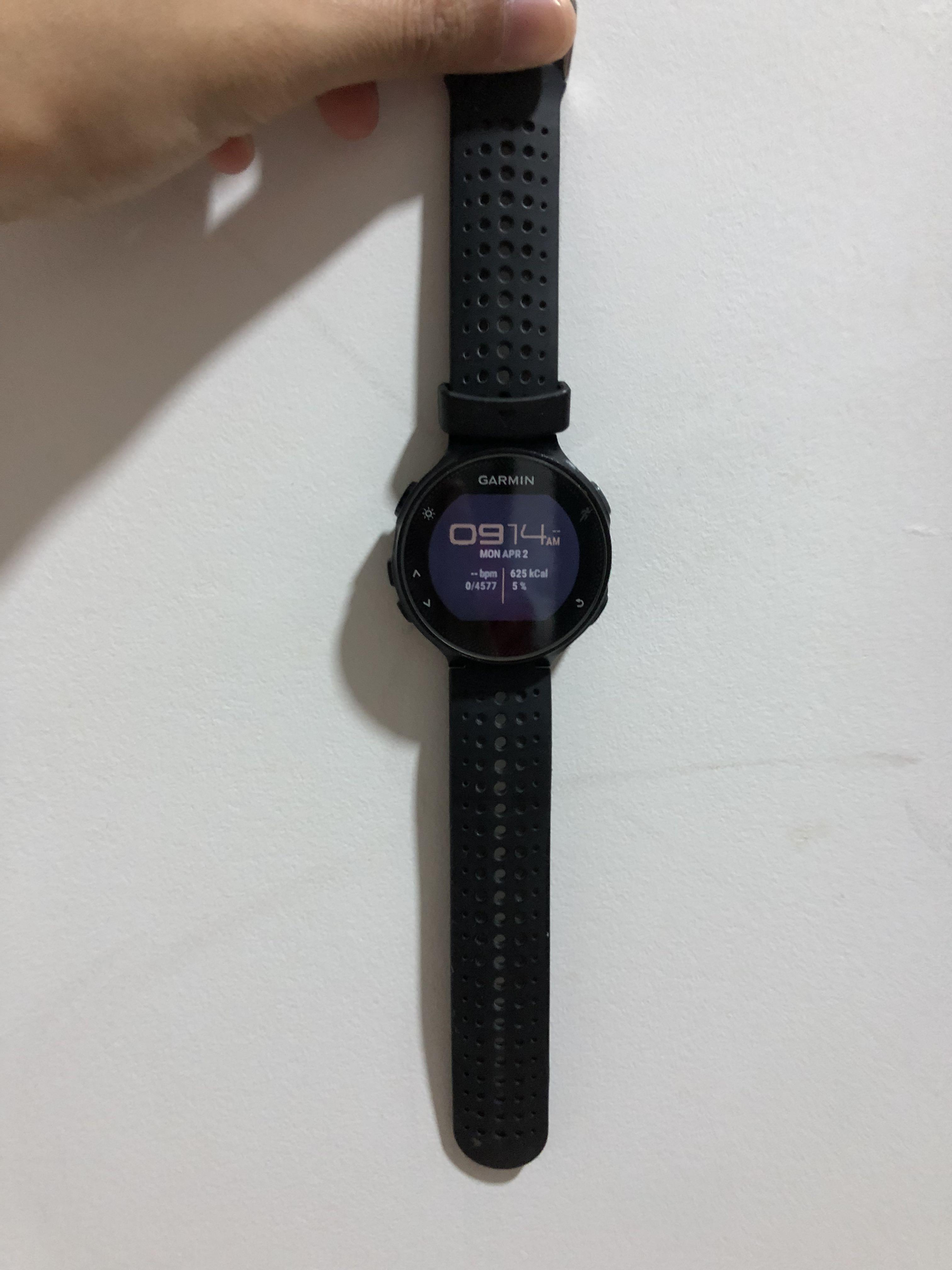 Garmin Forerunner 235 Mobile Phones Gadgets Wearables Smart Watches on Carousell