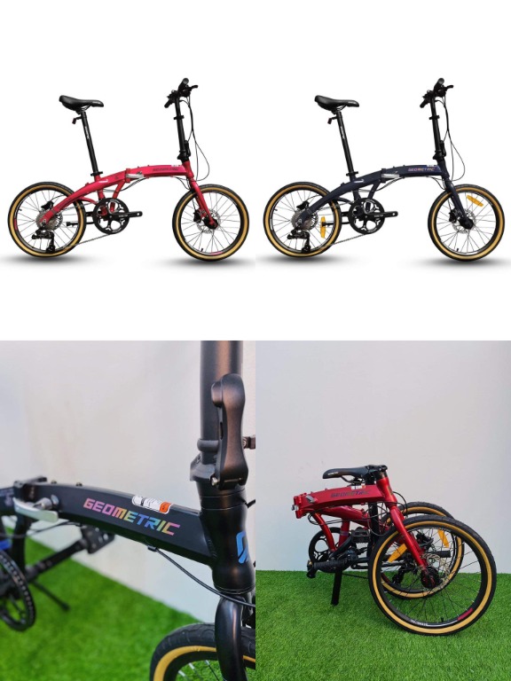 GEOMETRIC MICHI FOLDING BICYCLE 20
