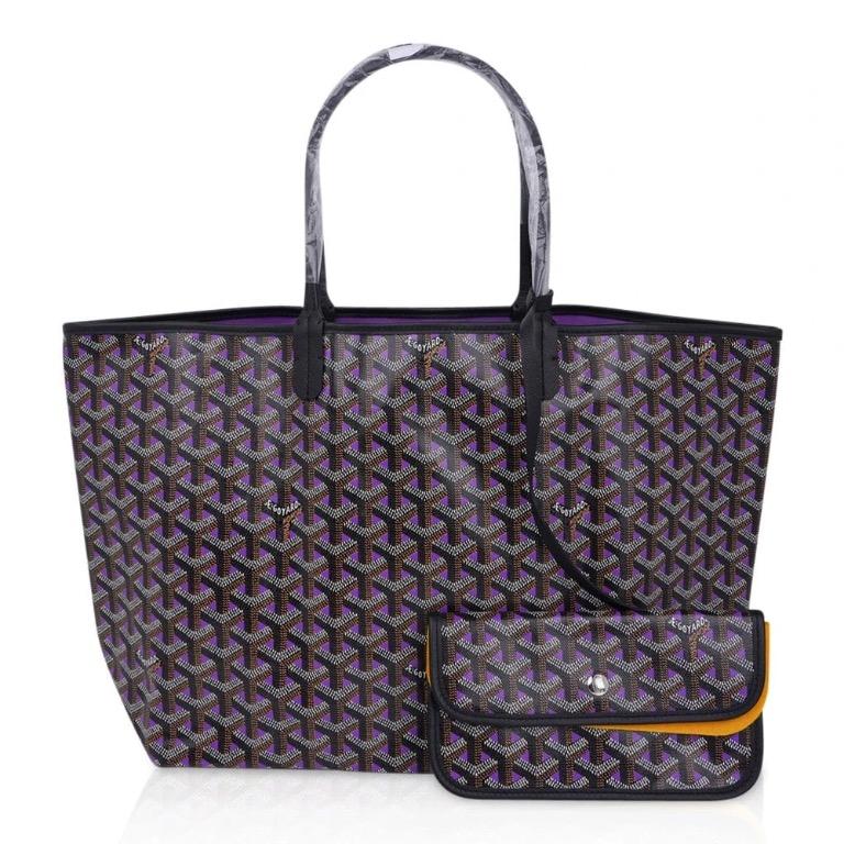 Goyard St Louis Opaline Claire Voie Purple Reversible Tote, Luxury, Bags &  Wallets on Carousell