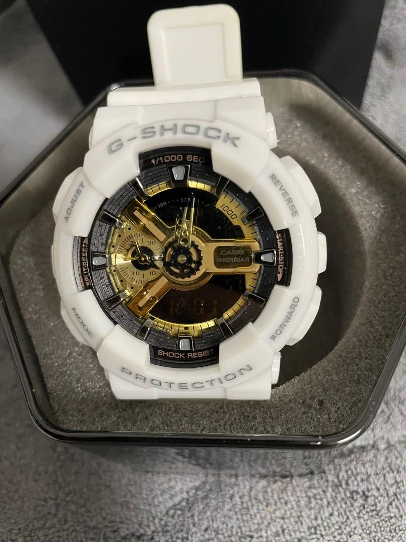 Gshock Ga110 Whitegold Men s Fashion Watches Accessories