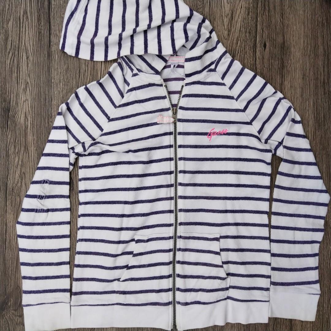Guess Striped Hoodie Jacket, Bayi 