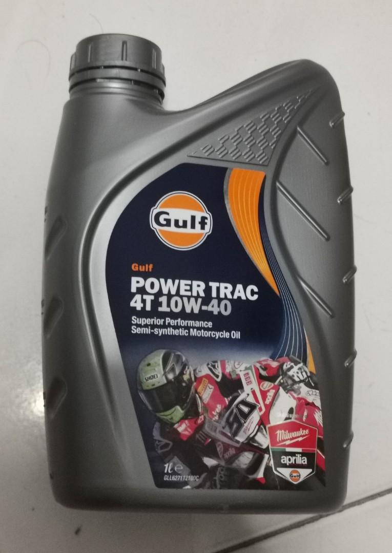Gulf Engine Oil 10W-40, Motorcycles, Motorcycle Accessories on Carousell