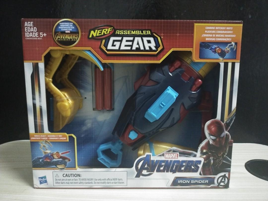 Nerf assembler gear iron sales spider