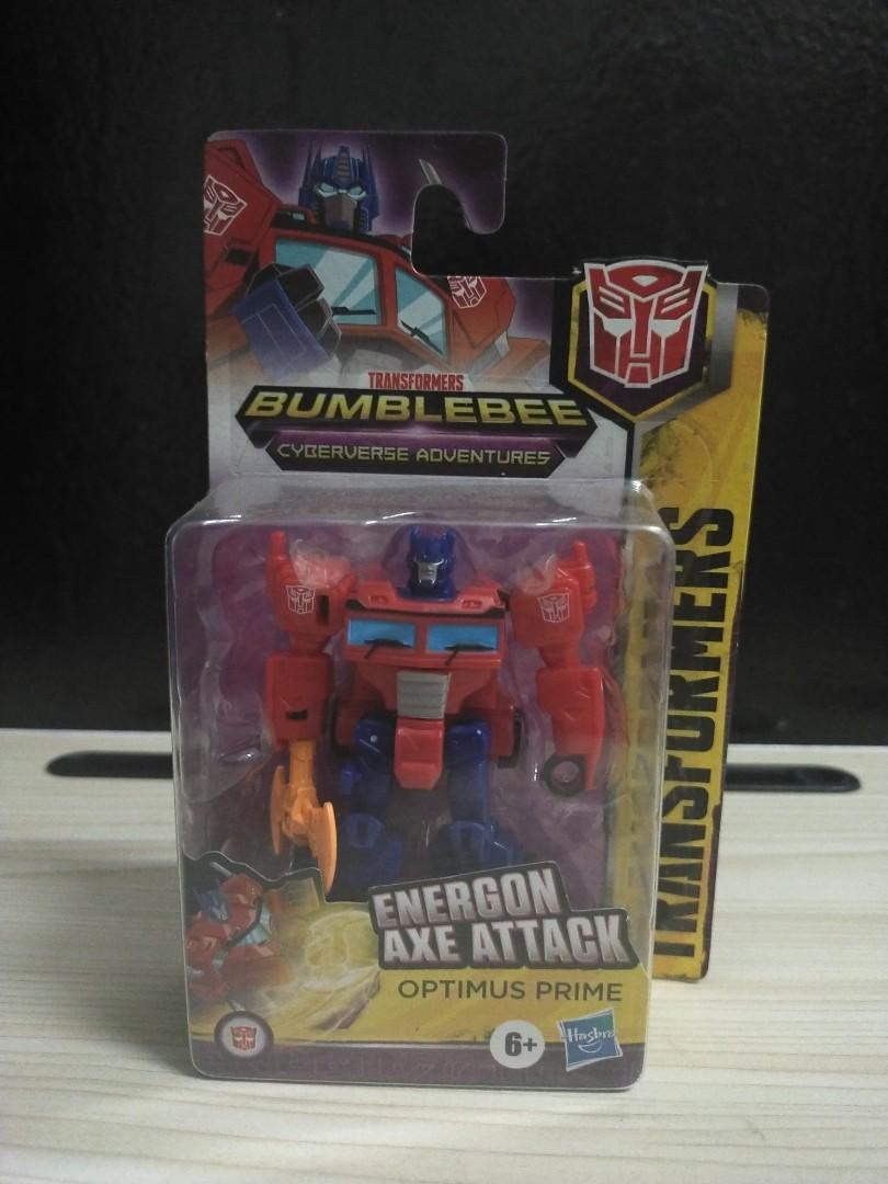 Transformers Toys Cyberverse Action Attackers Scout Class Optimus Prime Figura De Acción