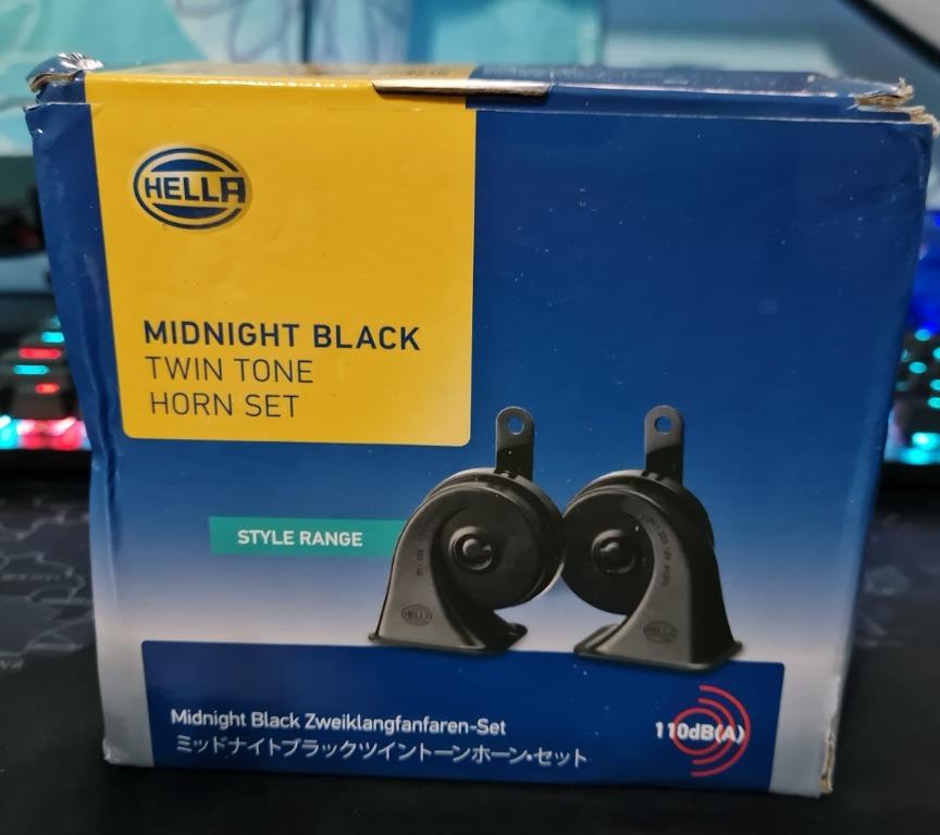 Hella Twin Tone Horn Set with Relay, Motorcycles, Motorcycle