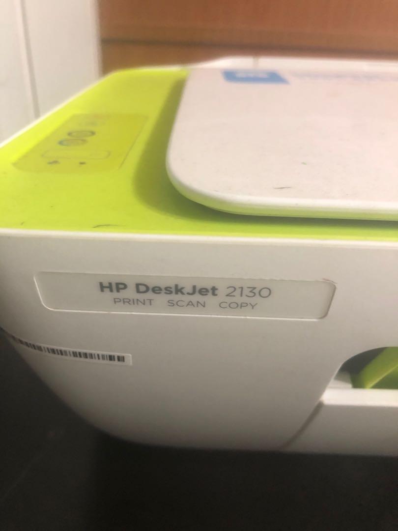 HP printer (Category: Printers, Scanners & Copiers) located in Singapore. Submitted by dhinnepalli (Listing ID 1122817144, Image 2). Description: HP 2130 printer, good condition Only blank ink left.