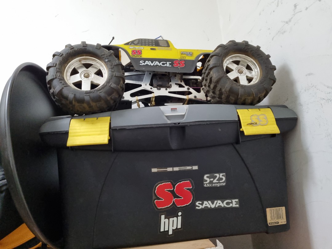 HPI savage SS 4.1cc monster truck Hobbies Toys Toys Games on