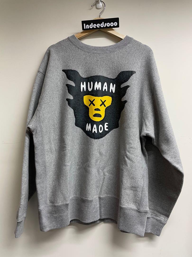 Human Made x KAWS Cowboy Crewneck Crew Sweatshirt, 男裝, 上身及