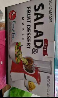 Ice cream cum salad maker