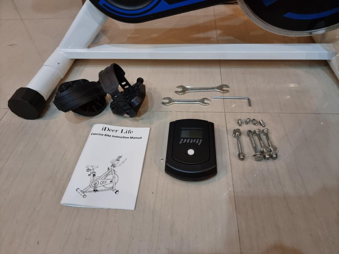 Ideer life exercise bike manual sales