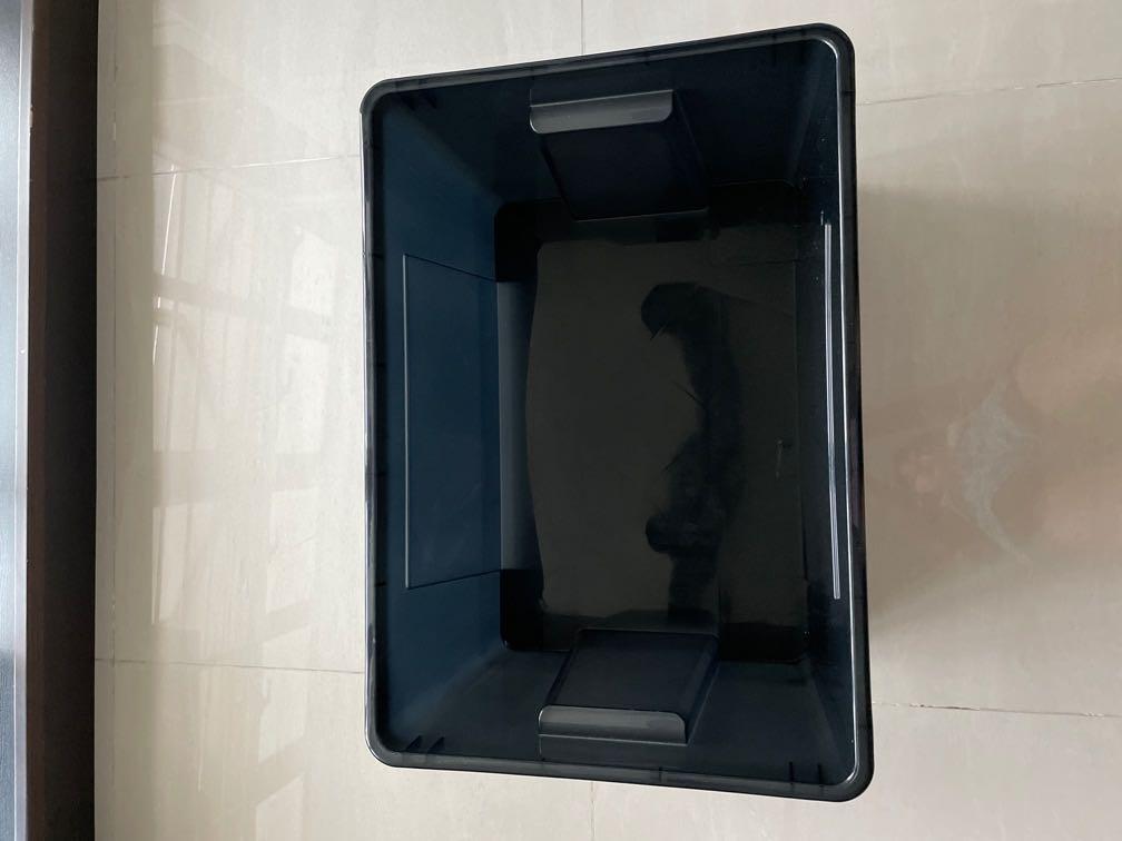 IKEA Black Storage box, Furniture & Home Living, Home Improvement