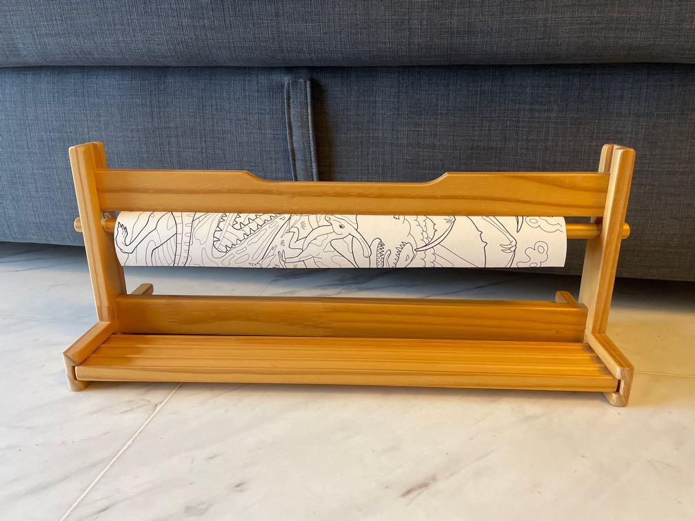 Ikea Colouring Paper Holder with Colouring Paper Roll, Hobbies & Toys