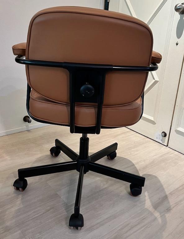 IKEA leather office chair Alefjall, Furniture & Home Living, Furniture ...