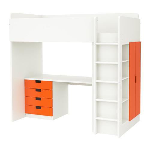 Free IKEA Stuva Loft Bed with desk and wardrobe , 傢俬＆家居, 傢俬, 床架及床褥