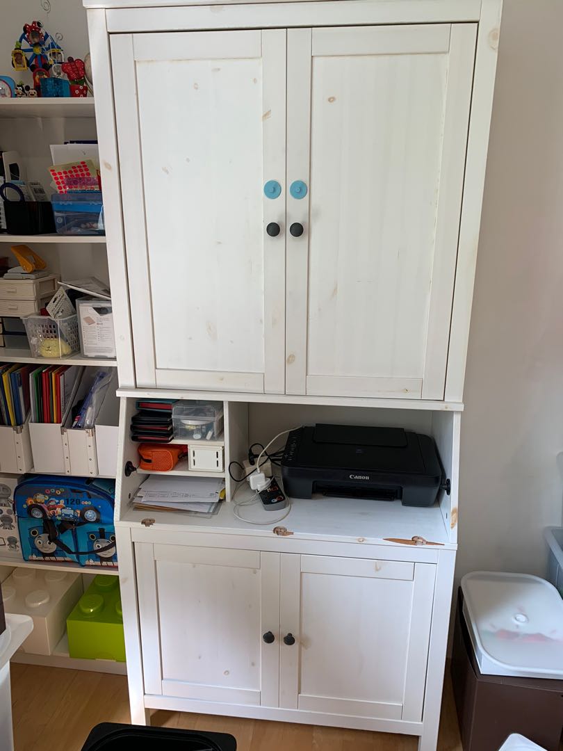 IKEA work station, Furniture & Home Living, Furniture, Tables & Sets on Carousell