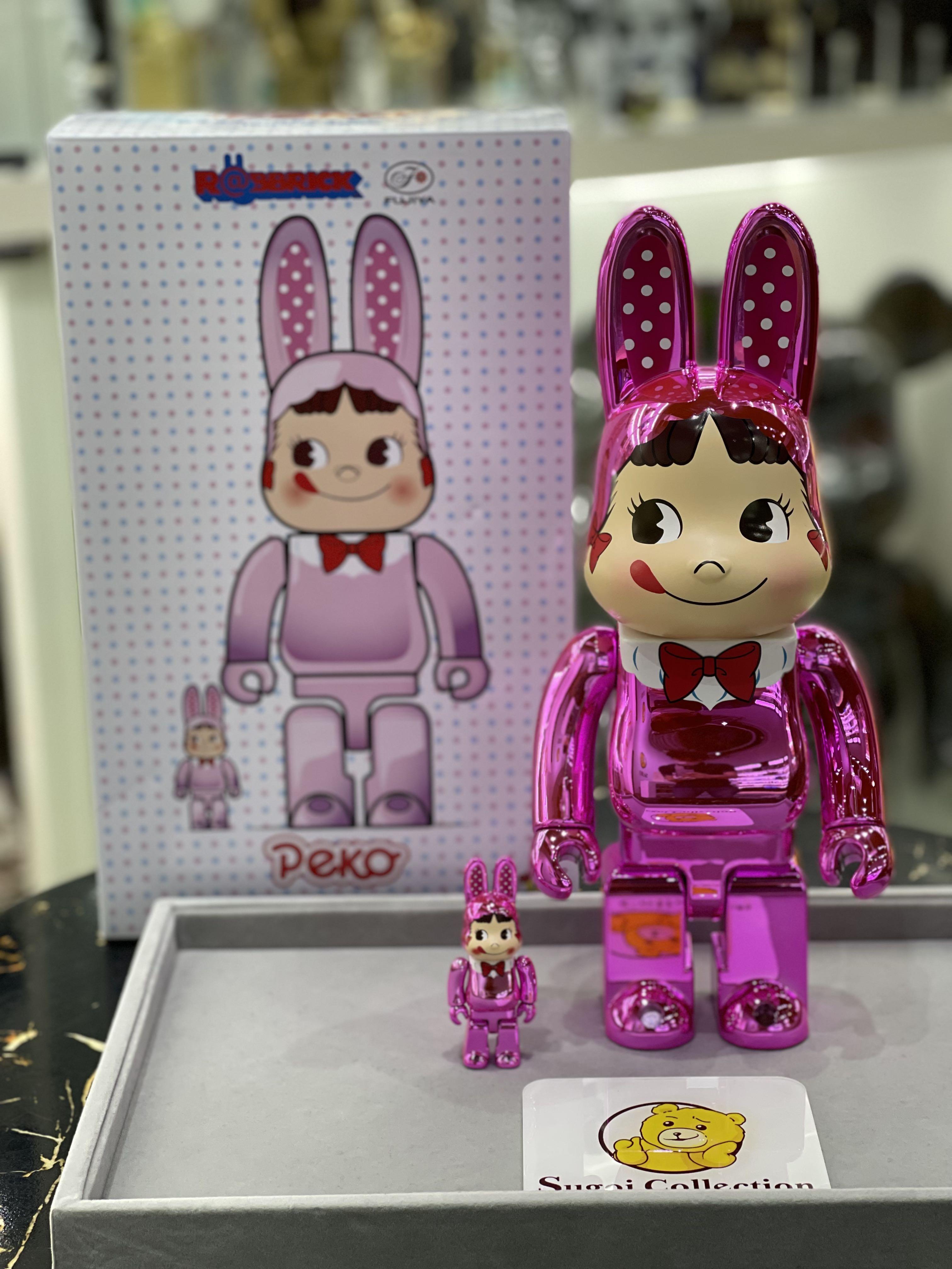 MEDICOM TOY - R@BBRICK CHROME PINK 400% ラブリック/未開封 R@BBRICK CHROME PINK 400％（当社の R@BBRICK - TOY MEDICOM